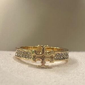 Tory Burch Gold and Silver Ring